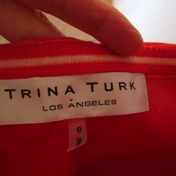Trina Turk beaded minidress shift size 0  XXS  XXSP  00 - Picture 7 of 10